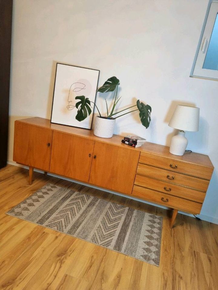 ♤Hübsche Mid Century Kommode | Sideboard | TV - Schrank Vintage in Peißenberg