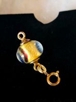 Kettenanhänger Charm Muranoglas 925er vergoldet Rheinland-Pfalz - Katzenelnbogen Vorschau