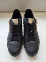 Geox Damensneaker Gr. 37 – Schwarz mit Golddetails Süd - Niederrad Vorschau