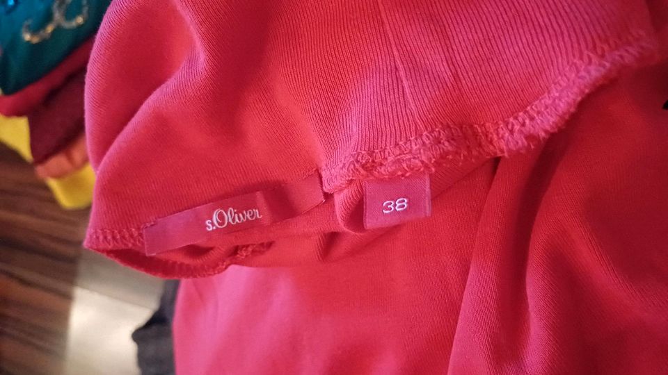 Damen Rollkragen Pullover rot s.oliver 38 Pulli in Schimberg