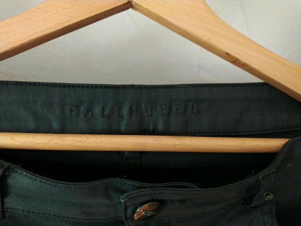 Jeans, Hallhuber, gewachst, schwarz in Bad Zwischenahn