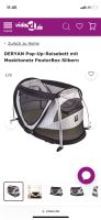 Deryan Baby Reisebett Peuter Box Camping Outdoor Bett Laufstall Bayern - Vohburg an der Donau Vorschau