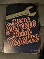 Blechschild Opel Golf Ford Werkstatt Garage Nordrhein-Westfalen - Oberhausen Vorschau