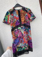 Seidenmalerei-Look Asia Geisha Flower Kleid Kurzarm S/M 38 bunt Köln - Rodenkirchen Vorschau