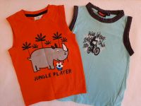 2 Baby Kleinkind ärmellose Shirts Gr. 92 / 98 orange türkis Nordrhein-Westfalen - Wermelskirchen Vorschau