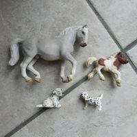 Schleich Pferd + Fohlen + Dalmatiner Welpen Welpe Hunde Hund Nordrhein-Westfalen - Wiehl Vorschau