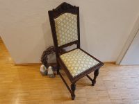 Holzstuhl Stilstuhl Stuhl antik Eiche mit gepolstertem Sitz Nordrhein-Westfalen - Dormagen Vorschau
