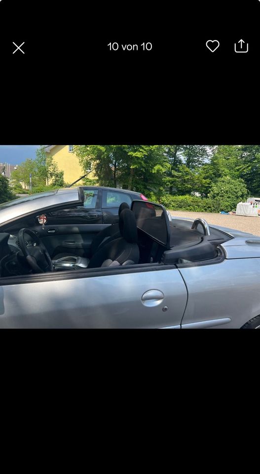 Peugeot 206 cc Cabrio + Sitzheizung + Windschutz in Leverkusen