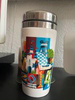 2014 Walt Disney World Becher - Keramik - Edelstahl Mitte - Tiergarten Vorschau