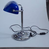 Tischlampe blau-silber Niedersachsen - Tostedt Vorschau