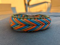 Paracord Halsband orange grün blau 32cm Baden-Württemberg - Friedrichshafen Vorschau