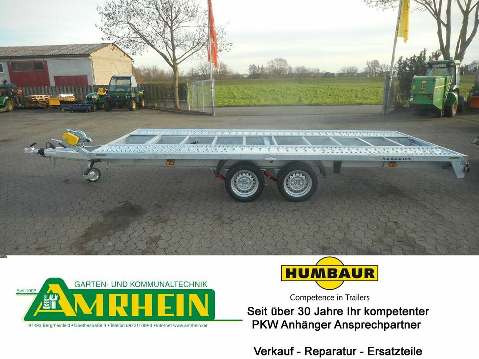 Humbaur MTK 354222 Fahrzeugtransporter Tandem, kippbar in Bergrheinfeld