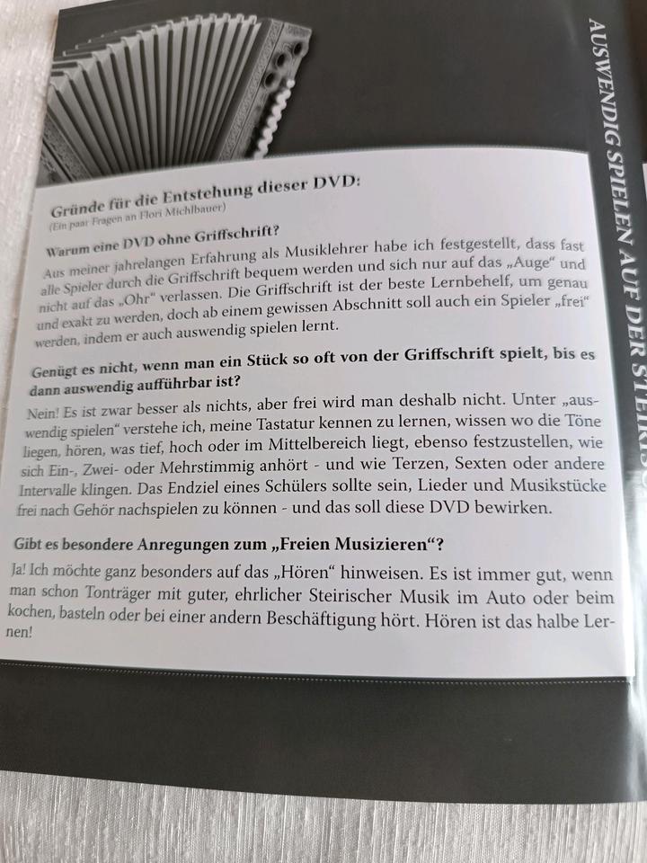 Lern-DVD: Auswendig Spielen lernen auf der Steirischen Harmonika in Gefrees