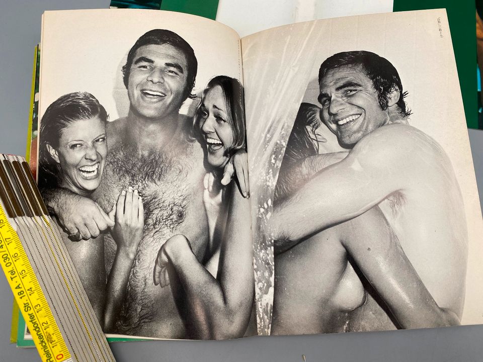 SELTEN! BURT REYNOLDS LOVEABLE TOUGH GUY CINE ALBUM JAPAN 1976 in Berlin