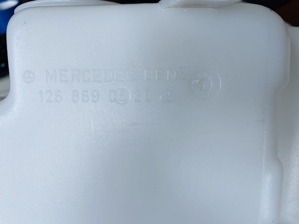 Deckel für Mercedes R107 W116 W123 W126 Wischwasserbehälter