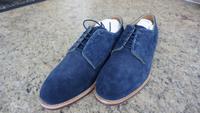 h by Hudson London Wildlederschuhe, blau, 44, edel Bayern - Erlangen Vorschau