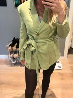 Zara Blazer grün mit Gürtel s Blogger ausverkauft Münster (Westfalen) - Centrum Vorschau