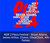 NDR 2 Plaza Festival 2024 - zwei Tickets - Hannover - 01.06.24 Niedersachsen - Wedemark Vorschau