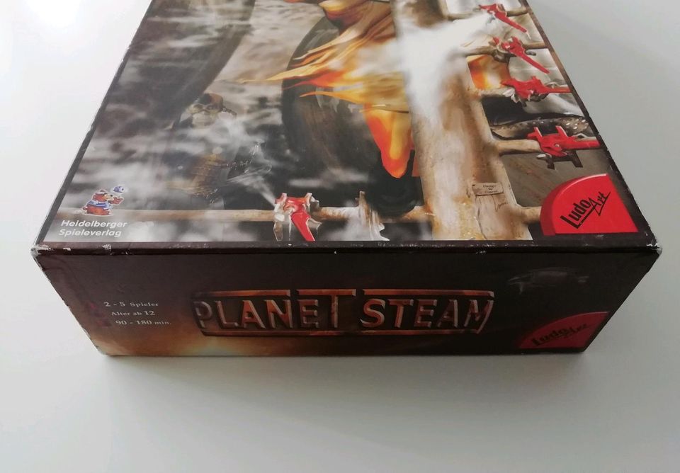 Planet Steam Ludo Art von Heidelberger Spieleverlag, Spiel in Harrislee
