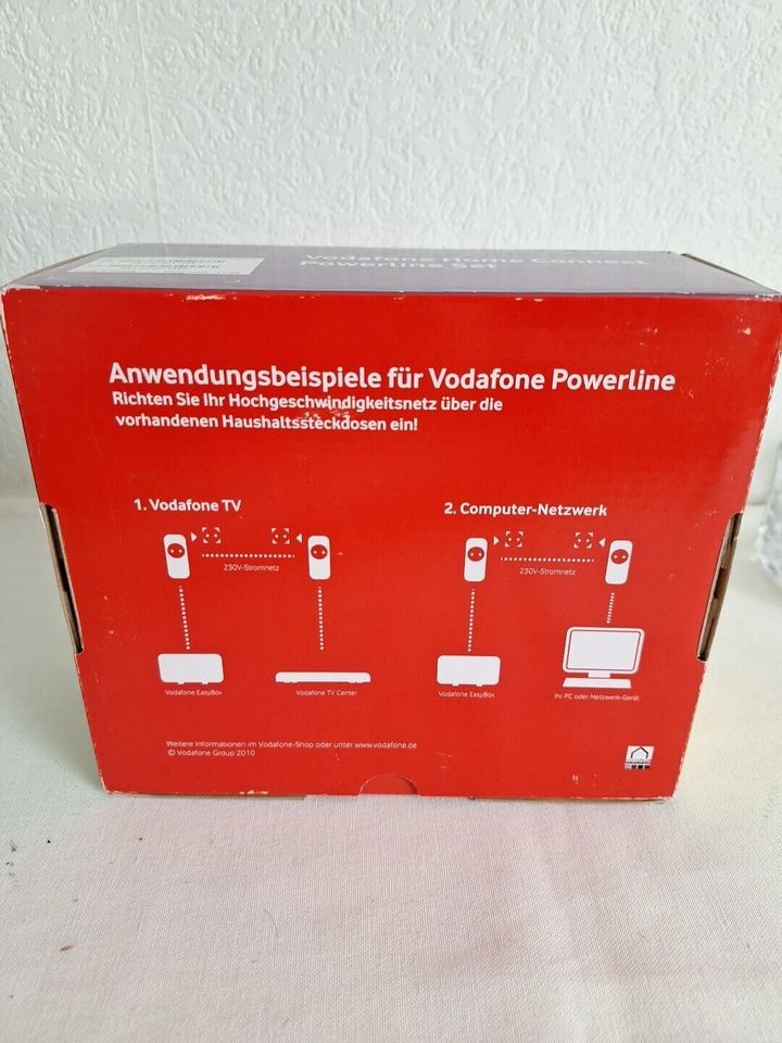 1 Stück Vodafone Home Connect Powerline  Adapter Dlan 200 in Essen