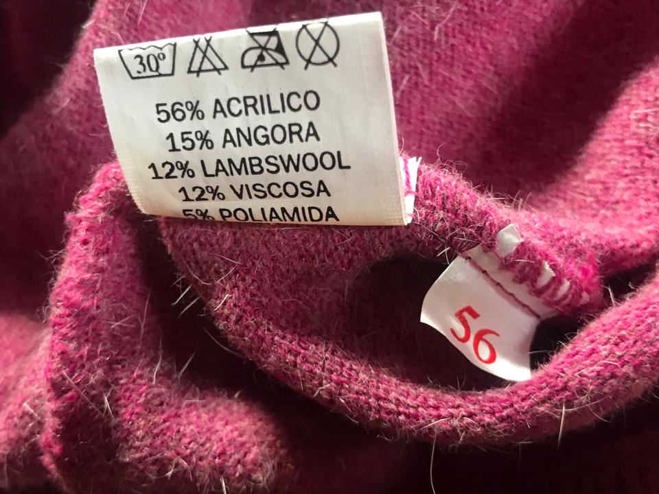 ☀️ MOLGOY ☀️ Pulli hochwertig•Beere•mit Lammwolle/Angora/Viskose in Mechernich