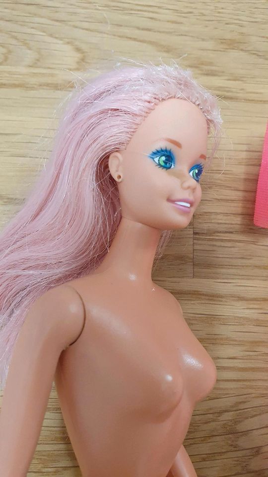 Fountain mermaid barbie pink 90er 90s vintage in Biebelnheim