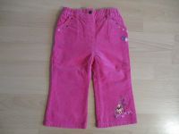 Cordhose, pink "Winnie Pooh", Gr. 86 Bayern - Niederwerrn Vorschau