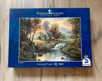 Thomas Kinkade Schmidt Spiele Puzzle 58445 Holzhaus am Bach Rheinland-Pfalz - Diez Vorschau