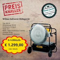 Wilms Infrarot-Ölheizer | Infrarotheizung | RH 35 | 30 kW Nordrhein-Westfalen - Viersen Vorschau