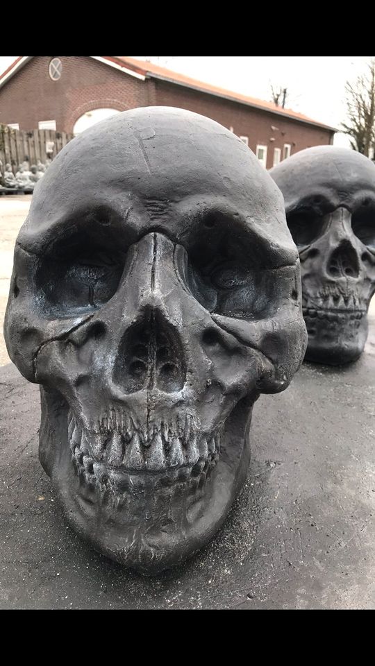 Skull Totenkopf Totenschädel Schädel Skelett Schwarze Messe Gothic