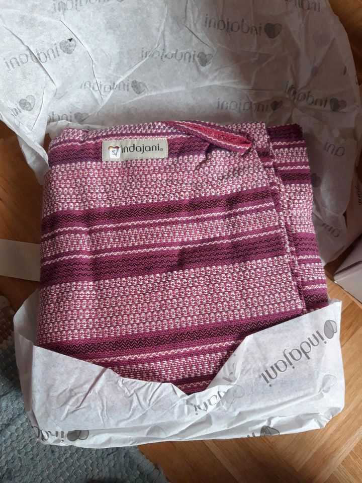 Indajani Zhuub pink Tragetuch 5,20m Größe 7 handgewebt handwoven in Leipzig  - Nord | eBay Kleinanzeigen ist jetzt Kleinanzeigen