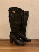 TOMMY HILFIGER Stiefel Leder schwarz Thüringen - Leinefelde Vorschau