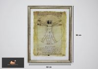 Leonardo da Vinci Bild Druck Rahmen XL Vintage Wohnen Poster Nordrhein-Westfalen - Lage Vorschau