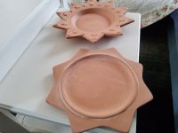 TERRACOTTA KERZENHALTER, PLÄTZCHENTELLER ODER ? (2) Bayern - Marktsteft Vorschau