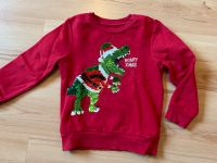 Sweatshirt Pailetten Weihnachten Dino Gr. 110/116 Nordrhein-Westfalen - Hattingen Vorschau