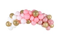 SALE %% Ballongirlande rosa Gold Kommunion Luftballons Baby Girl Hessen - Wiesbaden Vorschau