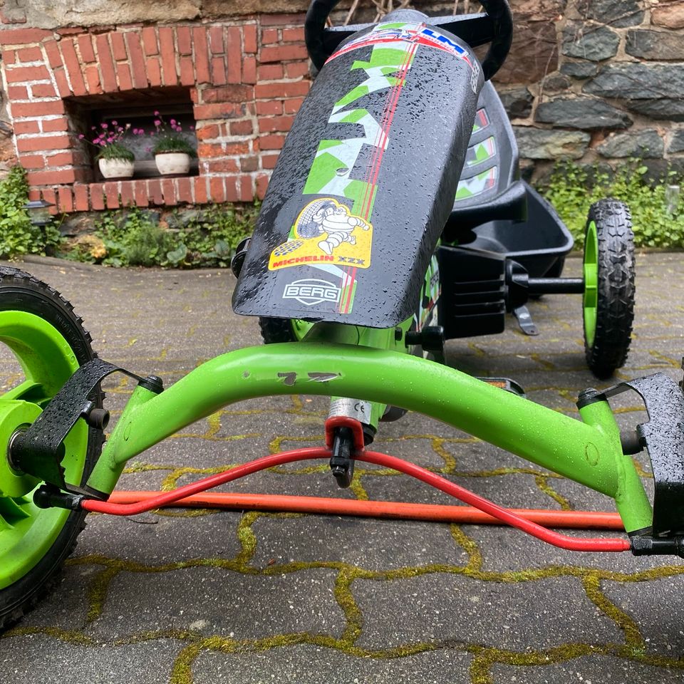Berg Toys Pedal Go Kart „Force“ + Anhänger „Junior“ in Lichtenstein