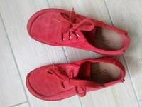 Clarks 38 rot Funny Dreams Wildleder neuwertig Thüringen - Jena Vorschau