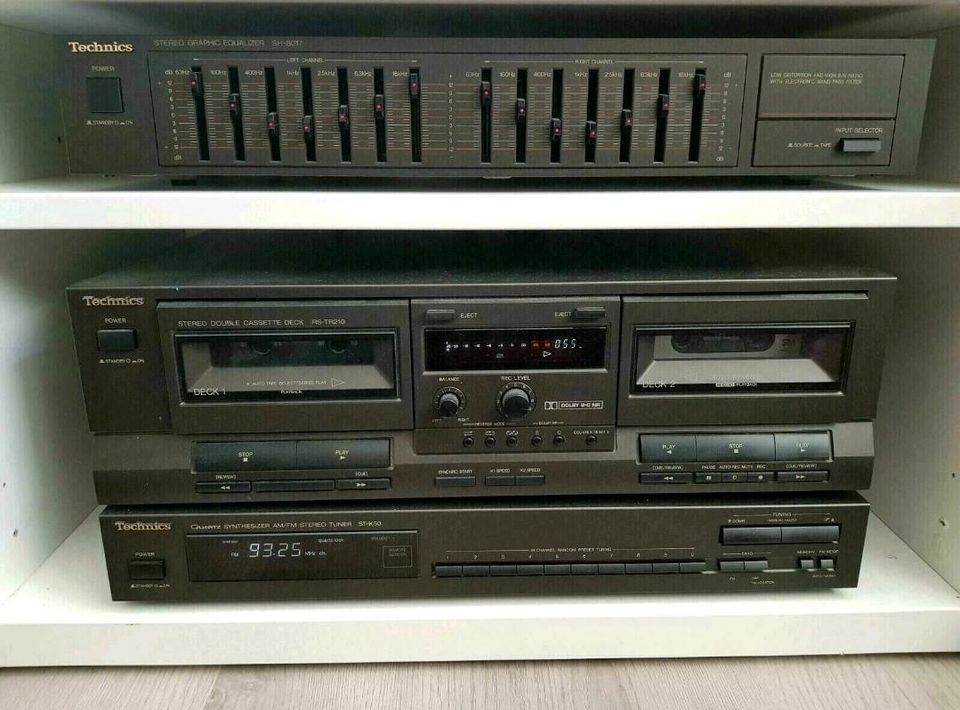 TECHNICS Anlage SU-G90 SH-8017 RS-TR210 ST-K50 SL-PS620A SB-EX3 in Blomberg