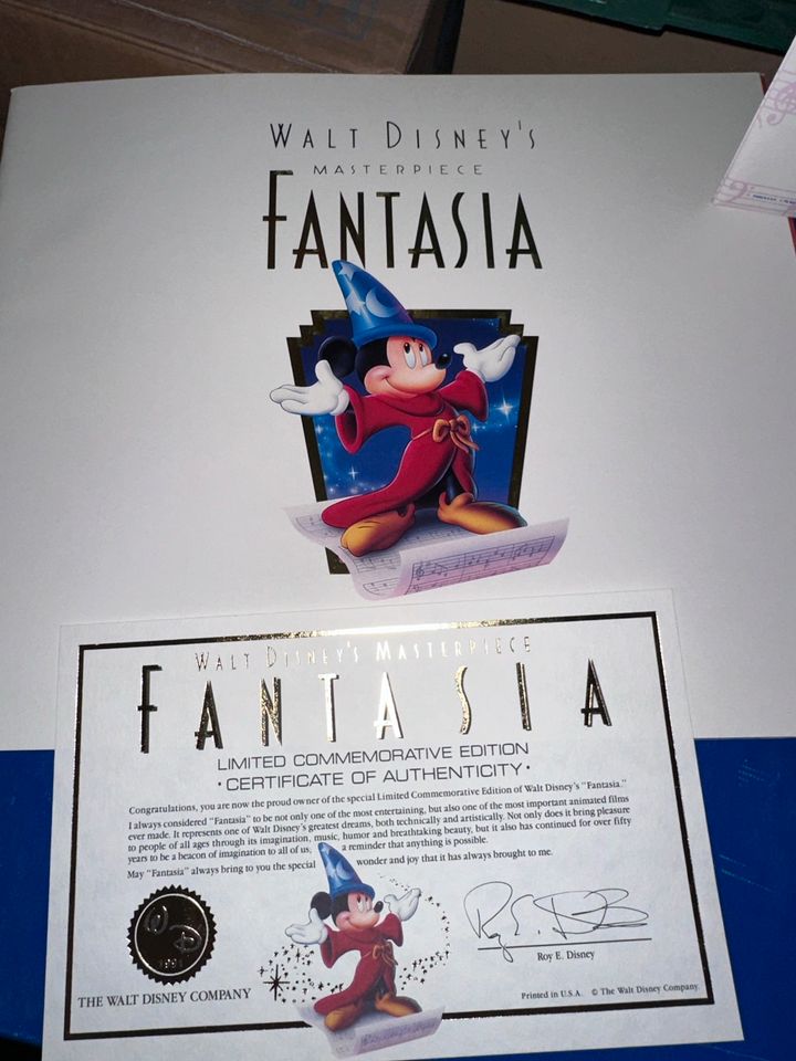 Disney‘s Fantasia Masterpiece VHS in Ingelheim am Rhein