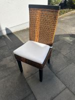 6 Stühle mit Sitzkissen, hochwertig Rattan Bonn - Duisdorf Vorschau