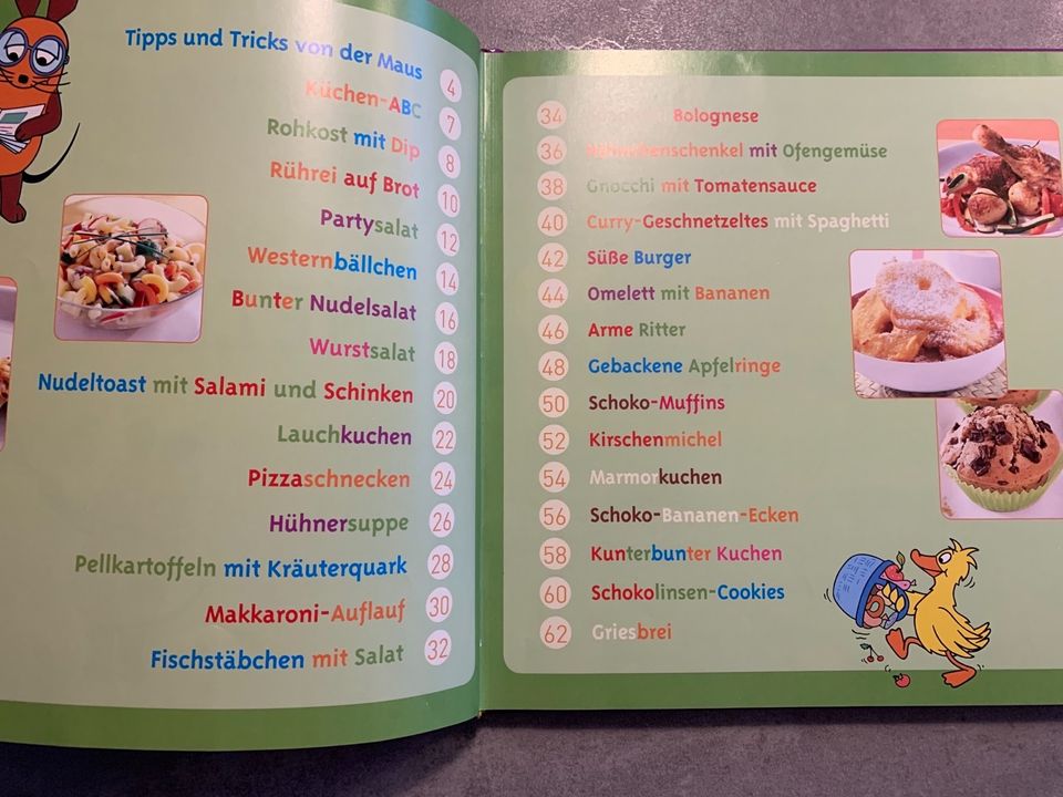 Meine ersten Rezepte - Kochbuch - Kinder - kochen mit der Maus in Schöppingen