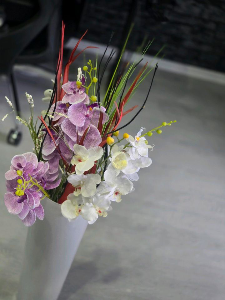 Vase mit den Blumen in Schweinfurt