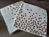 60 Servietten Rose Gold Dots für Hochzeit oder Party Sachsen-Anhalt - Seegebiet Mansfelder Land Vorschau