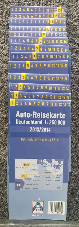 Auto-Reisekarten 2013/14 Deutschland Regionen 1:125T + France in Berlin