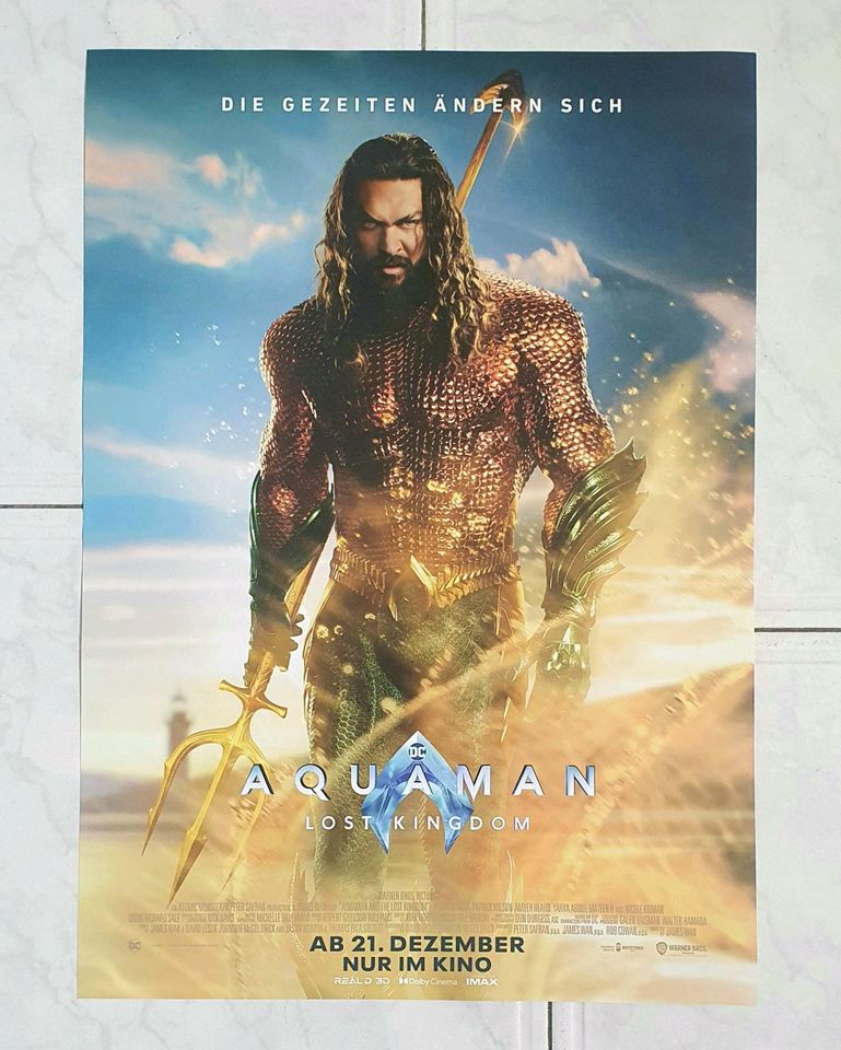 DC Aquaman - Lost Kingdom Kinoposter in Duisburg