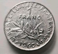 1franc 1960 Münze Frankreich Republique Francaise Bayern - Eggolsheim Vorschau