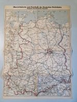 Übersichtskarte zum Kursbuch der Deutschen Reichsbahn (DDR) Brandenburg - Neuruppin Vorschau