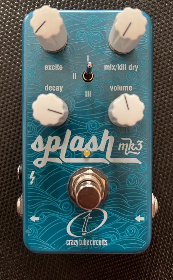 Crazy Tube Circuits Splash MK3 Guitar Reverb Hall Pedal in Hofheim am Taunus