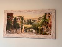 Wandbild Mediterranes Dorf 128x68 inkl. Rahmen Düsseldorf - Heerdt Vorschau